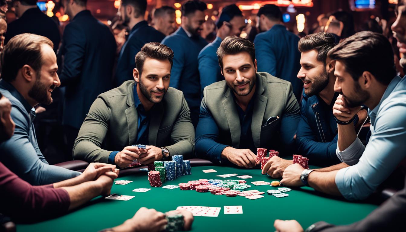 Permainan Poker dengan Pemain Aktif