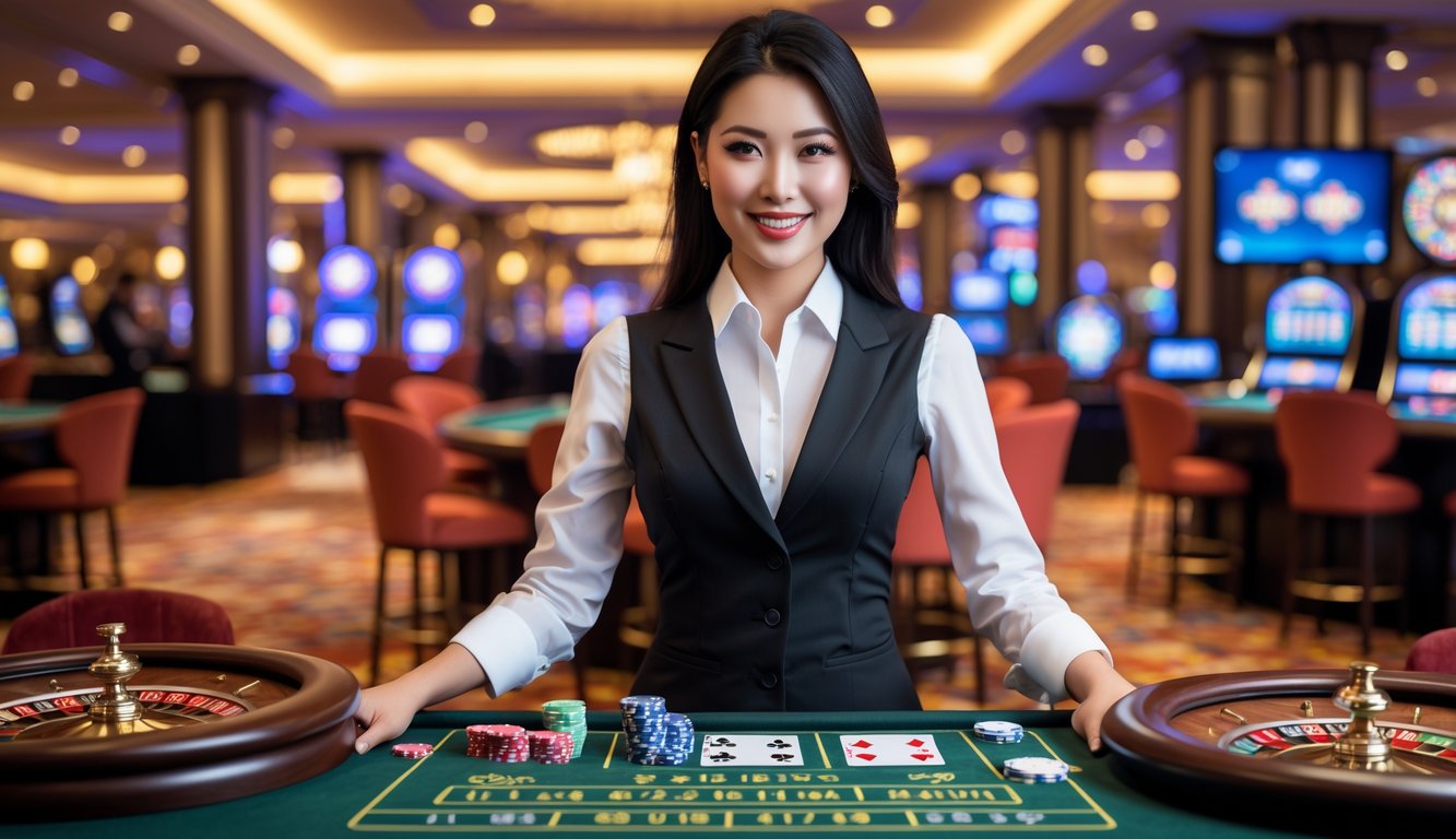 Live Casino Online Dealer Asli Dengan Permainan Blackjack, Roulette, dan Baccarat Terpercaya