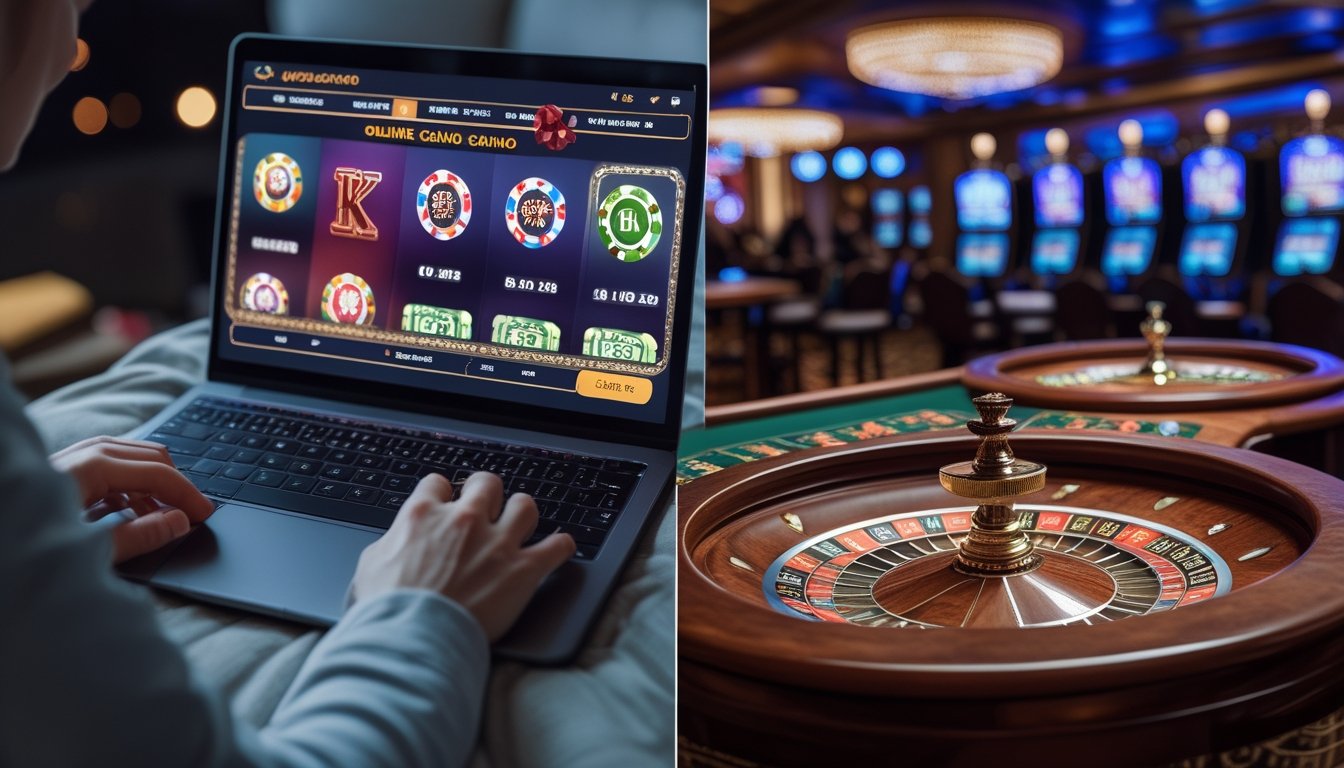 Perbandingan Games Casino Online vs Kasino Darat: Keuntungan dan Kerugian untuk Pemain