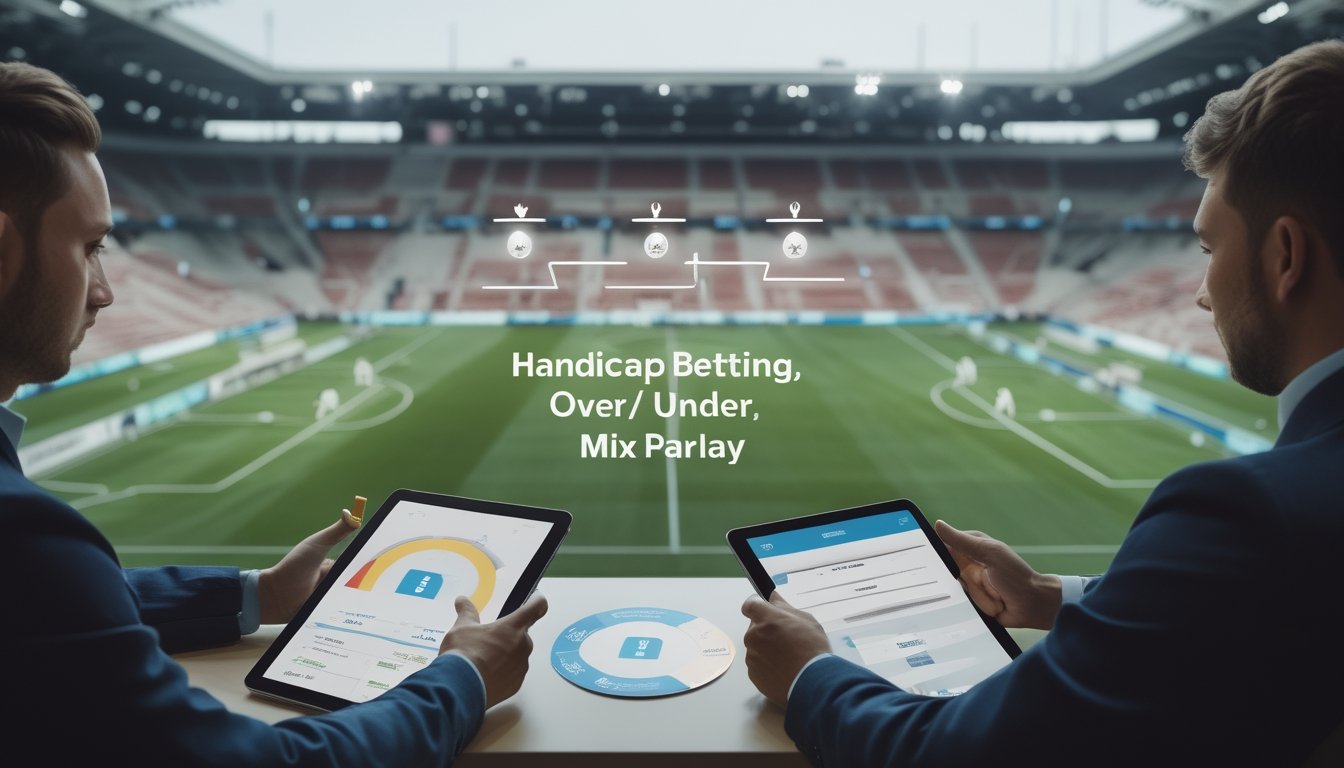 Jenis Taruhan Handicap, Over Under, dan Mix Parlay 2026